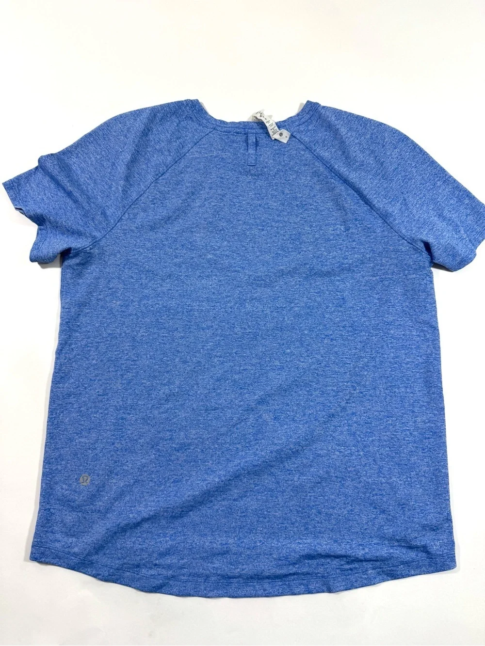 Lululemon License to Train Classic Fit Tee Shirt Blue